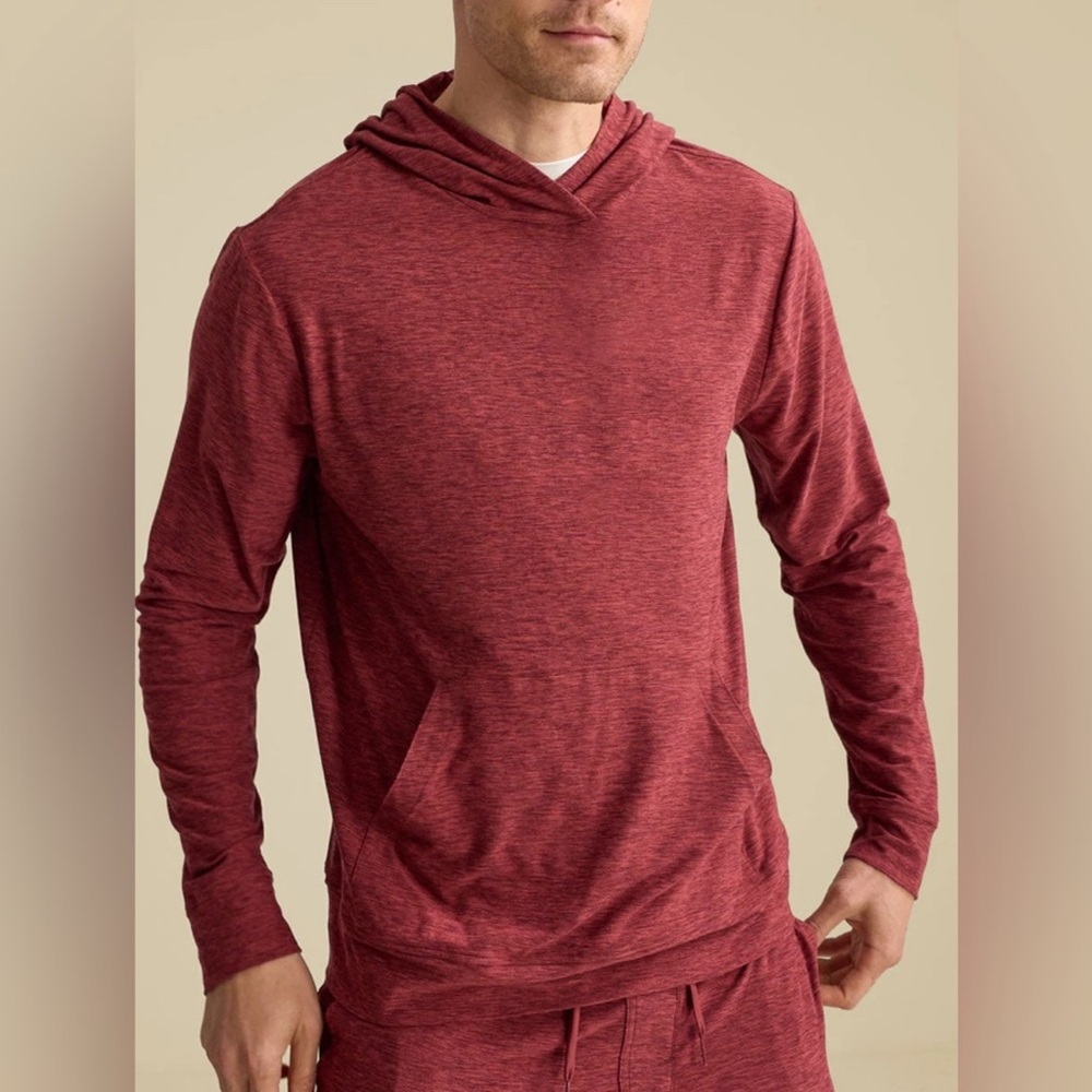 Outdoor Voices CloudKnit hoodie burnt sumac XS